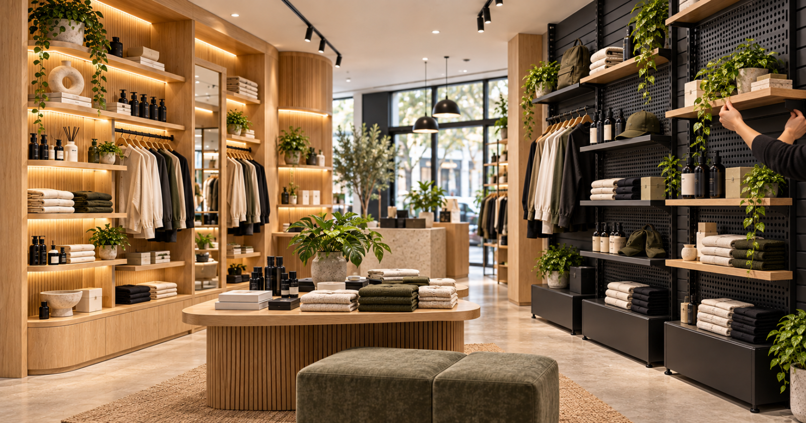 Custom vs modular retail fixtures