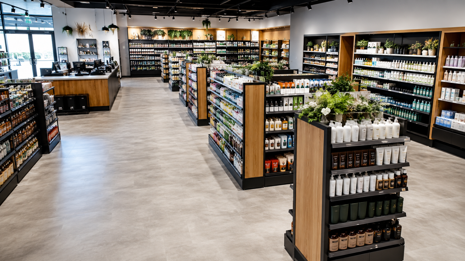 Smart retail fixture design and sales per square metre