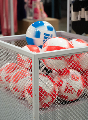Football Bin Display