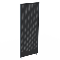 Pharmacy Gondola Ends 1515mm high_Black