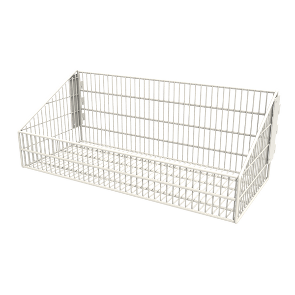 Wire Baskets Pearl White 