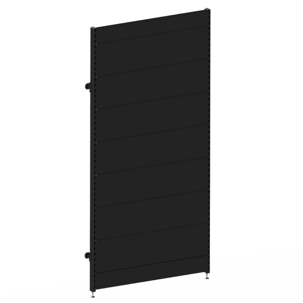Modular Wall Bay – Single Post – Non Perforated