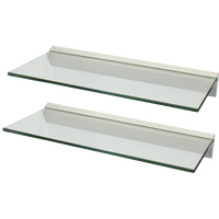 Glass Shelves, Brackets  and Glass Shelf Supports