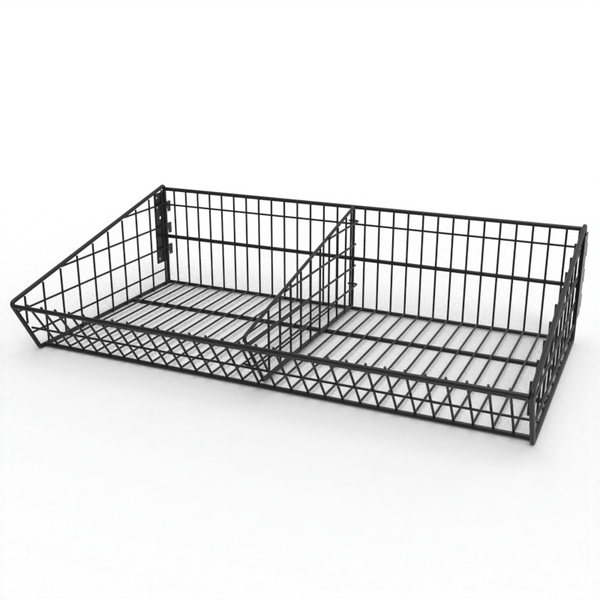 Wire Mesh Baskets - Matte Black