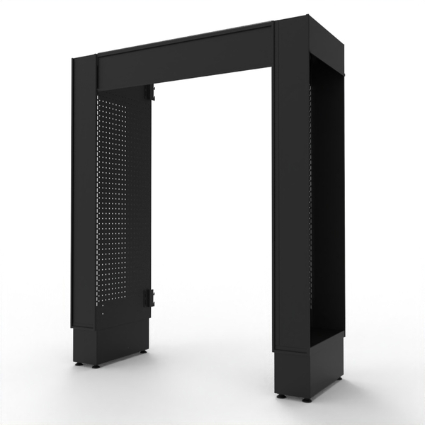 Gondola End -Triple Set - Matte Black