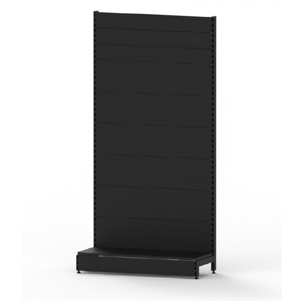 Wall Bay - Non-Perforated Panels - Matte Black