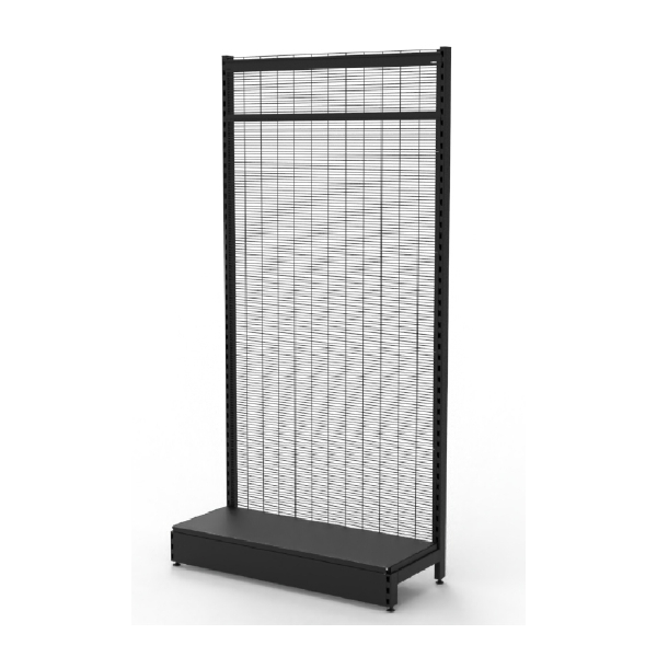 Wall Bay - Wire Mesh Panels- Matte Black