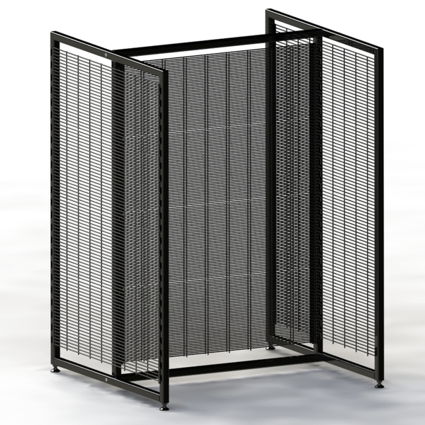 Retail Gondola  Baseless  Wire Mesh Panel  H1360