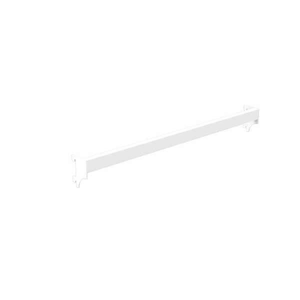 Back Bar  Pearl White