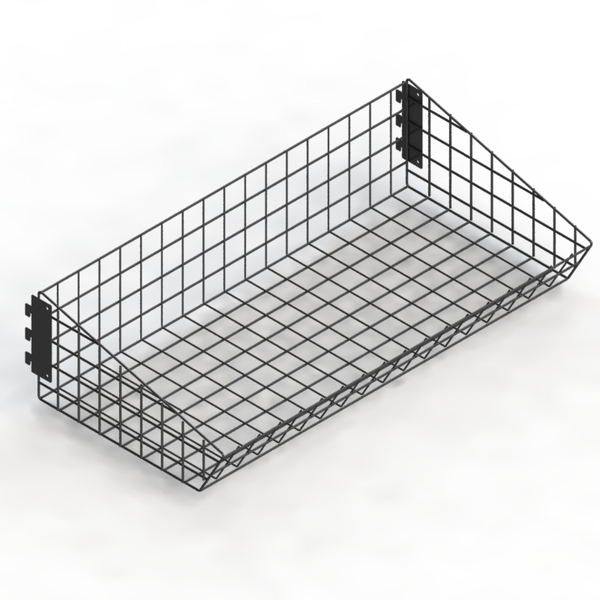 Wire Basket  Matte Black