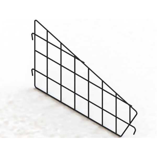 Wire Basket Divider  Matte Black
