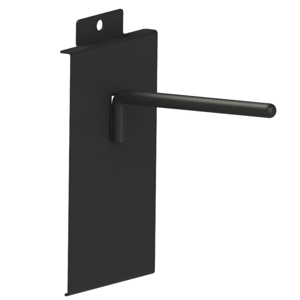 Hooks - Slat Wall - Single & Double Prong - Matte Black