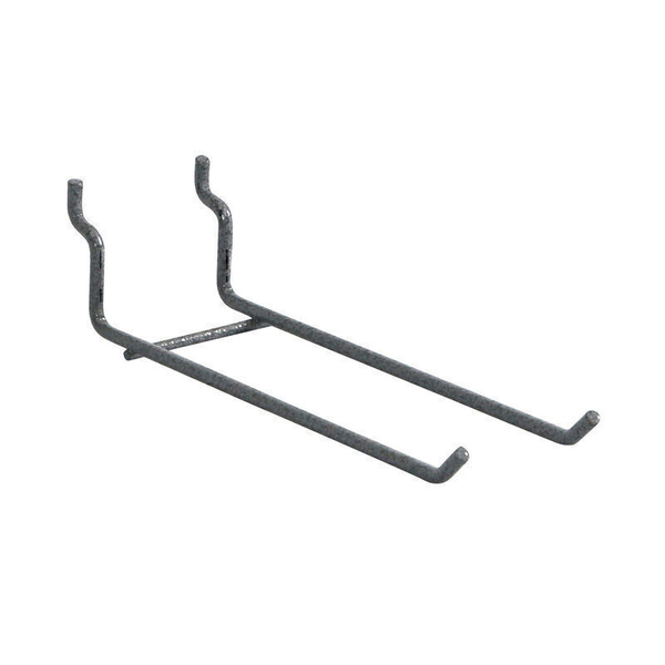 Metal Double Prong Pegboard Hook 250 MM (L) - Powder Coated
