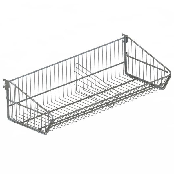Grid Mesh Wire Basket - 900 MM (W) - 4 x Dividers per Basket