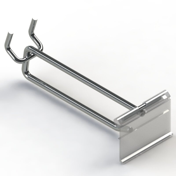 Supermarket Hook - 100 MM - Flip Scan - Chrome