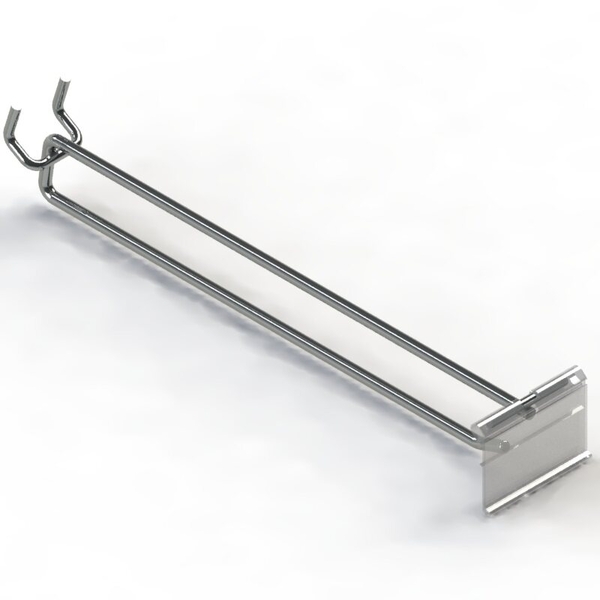 Supermarket Hook - 225 MM - Flip Scan - Chrome