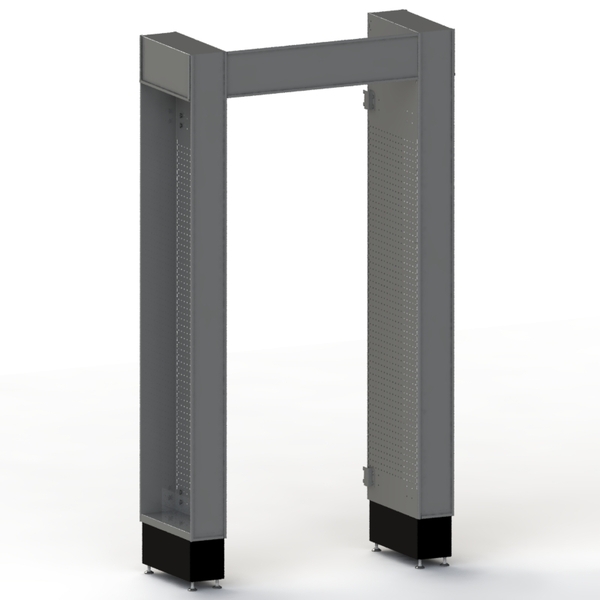 Dense End - Triple End Set - H2130 - excludes D450 Shelves - Charcoal