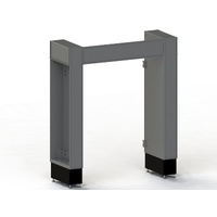 Supermarket Dense End - Triple End Set - H1470 - excludes D450 Shelves - Charcoal