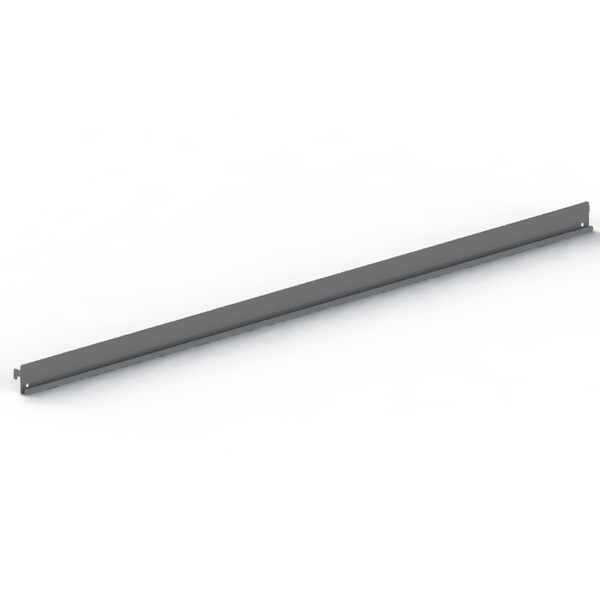 Supermarket Signage Bracket - Bottom - Clip-In - W900 - Charcoal