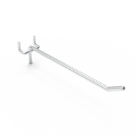 Hook - Single Prong - 150 MM - for Perforated Panel - Chrome