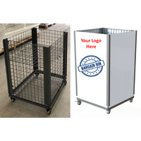 Dump Bin Kit - W600xH900xD600 - Matte Black