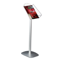 Catalogue Stand - Single A4 - suits RFA2000/RFA6000 - Grey