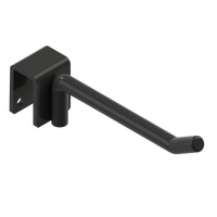 Prong - Heavy Duty - D120 - for Hang Rail - Matte Black
