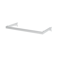 Hanging Arm - 45 Degree Clothes (Front Hang) - D425 - for Hang Rail - Chrome