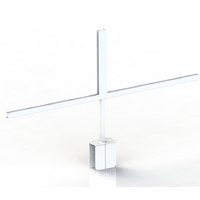 Signage - T Bar Category Signage Frame - W515xH265 - to suit Top of Post - Pearl White