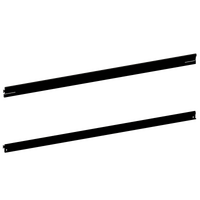 Signage Bracket Kit - W900 - Top & Bottom Bracket - Matte Black - 25mm pitch