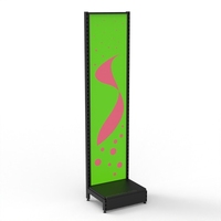 Wall Bay  Add Bay  Graphic Panel  W600 x H2400 x D450  Matte Black