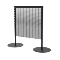 Add Bay - Queue Gondola - W900xH1200 - Wire Mesh - Matte Black