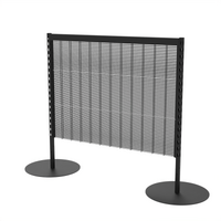 Start Bay - Queue Gondola - W1200xH1200 - Wire Mesh - Matte Black