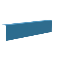 Pelmet Cover - W900xH200 - METAL -CUSTOM COLOUR (to suit Client) - Fixes to Pelmet - Misc..