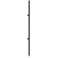 Modular Wall Bay  Add Bay  No Back Panel  H2400  Matte Black