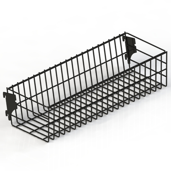 Gondola Triple End Basket - Matte Black