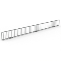 Wire Front Fence - W600 - Zinc