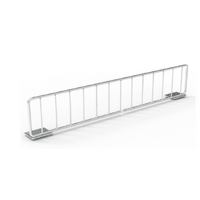 Wire Divider - D450 - to be used with Wire Front Fences - Zinc