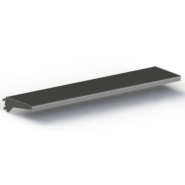 Shelf Kit  Queue Gondola  50mm Pitch  W1200 x D200  Matte Black