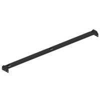 Mid Panel Channel - W2000 - suit Top and Bottom - for a W1940 Rack - Matte Black