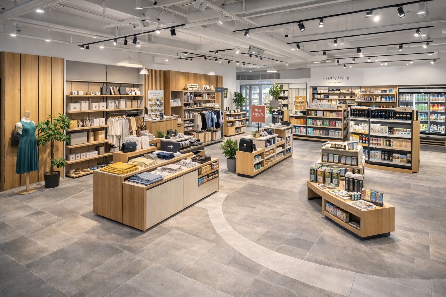 Store Fixtures for Modern Retail
